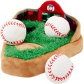 Frisco Baseball Stadium Hide and Seek Puzzle Plush Squeaky Dog Toy