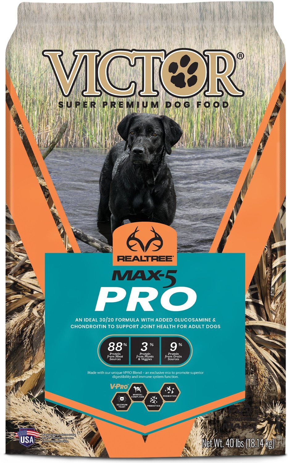VICTOR Realtree MAX-5 PRO Dry Dog Food