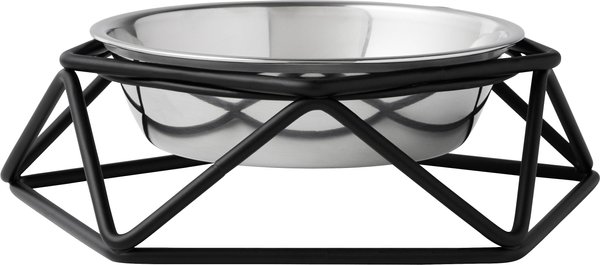 Frisco Elevated Stainless Steel Dog & Cat Bowl with Metal Stand, 0.75 Cup slide 1 of 9