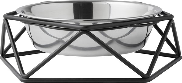 Frisco Elevated Stainless Steel Dog & Cat Bowl with Metal Stand, 3.25 Cups slide 1 of 9
