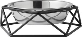 Frisco Elevated Stainless Steel Dog & Cat Bowl with Metal Stand, 3.25 Cups