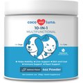 Vita Pet Life Coco and Luna Multivitamin 6-In-1 Salmon Flavor Powder Dog & Cat Supplement, 4-oz jar