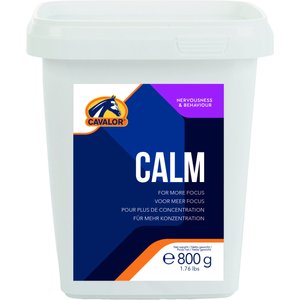 Cavalor Calm Calming Powder Horse Supplement, 800-gram tub