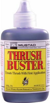 Delta Mustad Hoofcare Center Thrush Buster Horse Thrush Treatment, 2-oz bottle, slide 1 of 1