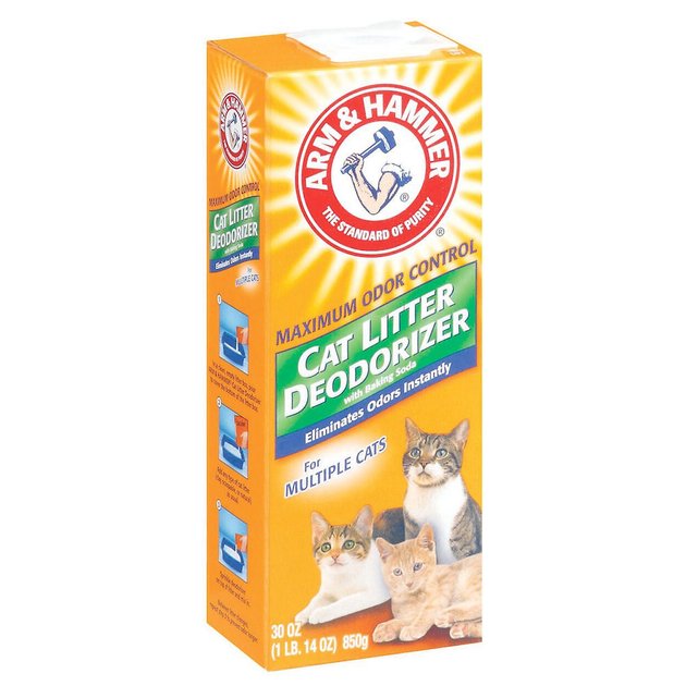 ARM & HAMMER LITTER Cat Litter Deodorizer Powder, 30oz box, bundle of