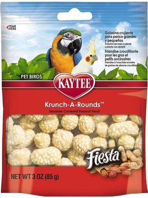 Kaytee Fiesta Krunch-A-Rounds Hookbill Bird Treats, slide 1 of 1