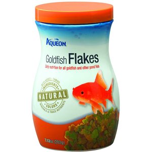Aqueon Goldfish Flaked Fish Food, 7.12-oz jar, bundle of 2