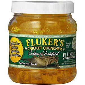 Fluker's Cricket Quencher Calcium Fortified Reptile Supplement, 8-oz jar, bundle of 4
