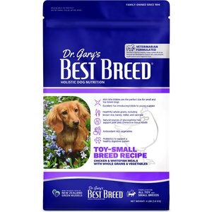Dr. Gary's Best Breed Chicken & Whitefish Meals Toy-Small Breed Recipe Dry Dog Food, 4-lb bag