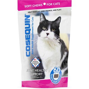 Nutramax Cosequin Soft Chews Joint Supplement for Cats, 120 count