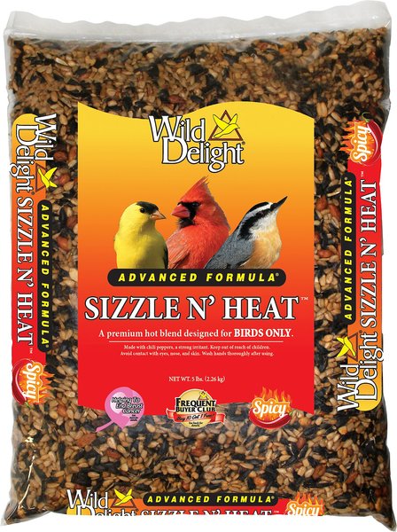 Wild Delight Sizzle N’ Heat Wild Bird Food, 5-lb bag, bundle of 2 slide 1 of 8