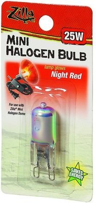 Zilla Mini Night Red Halogen Bulb for Reptile Terrariums, slide 1 of 1