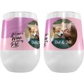 Frisco "All I Need is Wine & My Pet" Wine Personalized Tumbler, 12-oz