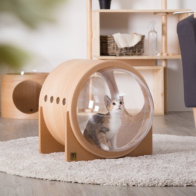 MyZoo Spaceship Alpha Warm & Cozy Covered Cat Bed, slide 1 of 1