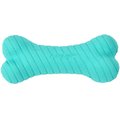 Playology Scented Dual Layer Bone Dog Toy, Small, Peanut Butter Scented