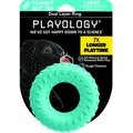 Playology Scented Dual Layer Ring Dog Toy, Large, Peanut Butter Scented