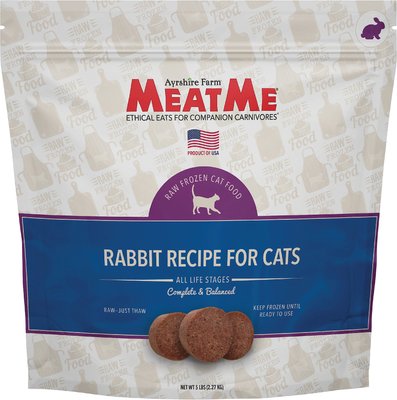 MeatMe Rabbit Recipe Frozen Cat Food, slide 1 of 1