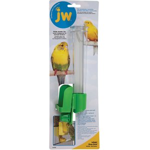 JW Pet Clean Seed Silo Bird Feeder, Tall