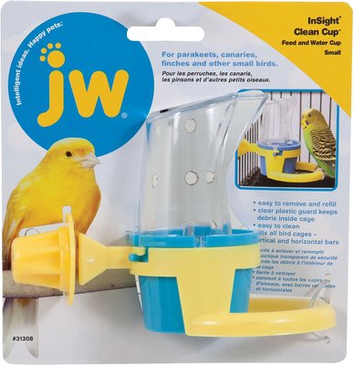 JW Pet InSight Clean Cup Bird Feed & Water Cup, slide 1 of 1
