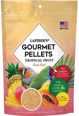 Lafeber Tropical Fruit Gourmet Pellets Finch Bird Food, slide 1 of 1
