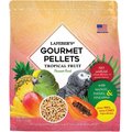 Lafeber Tropical Fruit Gourmet Pellets Parrot Bird Food, 4-lb bag