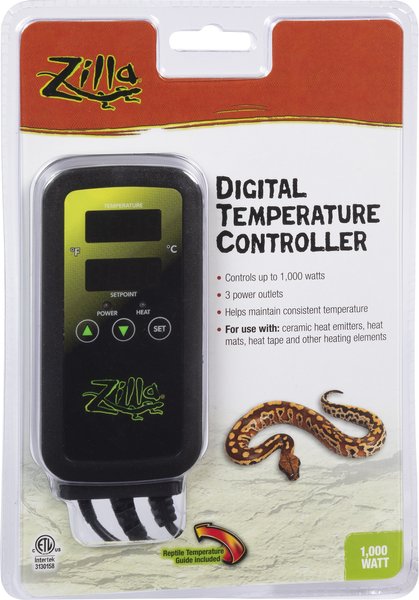 Zilla Digital Terrarium Temperature Controller slide 1 of 3