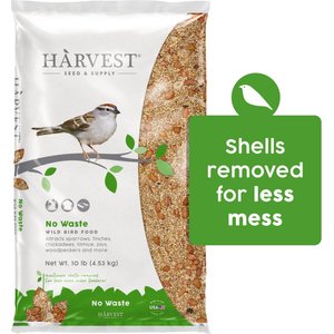 Harvest Seed & Supply No Waste Wild Bird Food, 10-lb bag, bundle of 3