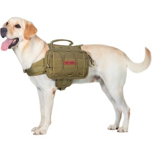 OneTigris Mammoth Dog Pack, Coyote Brown, Small