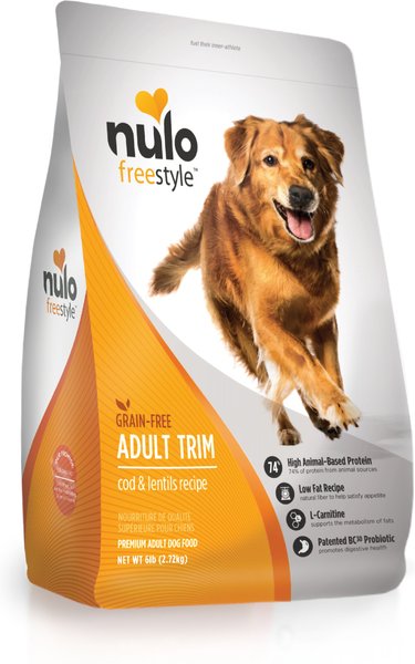 Nulo Freestyle Cod & Lentils Recipe Grain-Free Adult Trim Dry Dog Food, 6-lb bag slide 1 of 3