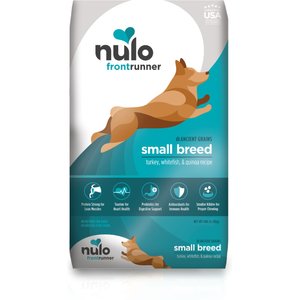 Nulo Frontrunner Ancient Grains Turkey, Whitefish & Quinoa Small Breed Dry Dog Food, 14-lb bag