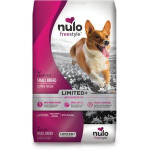 Nulo Freestyle Limited+ Turkey Recipe Grain-Free Small Breed Adult Dry Dog Food, 14-lb bag