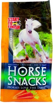 Manna Pro Start to Finish Carrot Horse Treats, 5-lb bag, slide 1 of 1