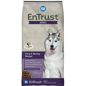 Blue Seal EnTrust Adult Pork Meal & Barley Recipe Dry Dog Food, 40-lb bag