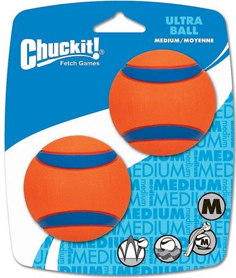Chuckit! Ultra Rubber Ball Tough Dog Toy, slide 1 of 1