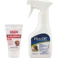 Flys-Off Insect Repellent Spray for Dogs & Cats & Sulfodene 3-Way Ointment for Dogs, 2-oz