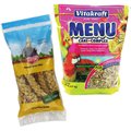 Kaytee Natural Spray Millet Bird Treats, 12 count & Vitakraft Menu Care Complex Cockatiel Food, 5-lb bag