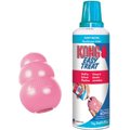 KONG Puppy Dog Toy, Color Varies & KONG Stuff'N Easy Treat Puppy Recipe
