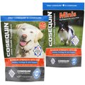 Nutramax Cosequin (DS) Plus MSM Soft Chews Joint Health Dog Supplement, 120 count & Nutramax Cosequin Maximum Strength with MSM Plus Omega-3's Mini Soft Chews Joint Health Small Dog Supplement, 45 count
