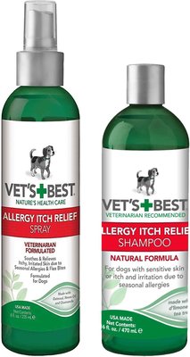 Vet's Best Allergy Itch Relief Spray for Dogs & Vet's Best Allergy Itch Relief Shampoo for Dogs, 16-oz bottle, slide 1 of 1