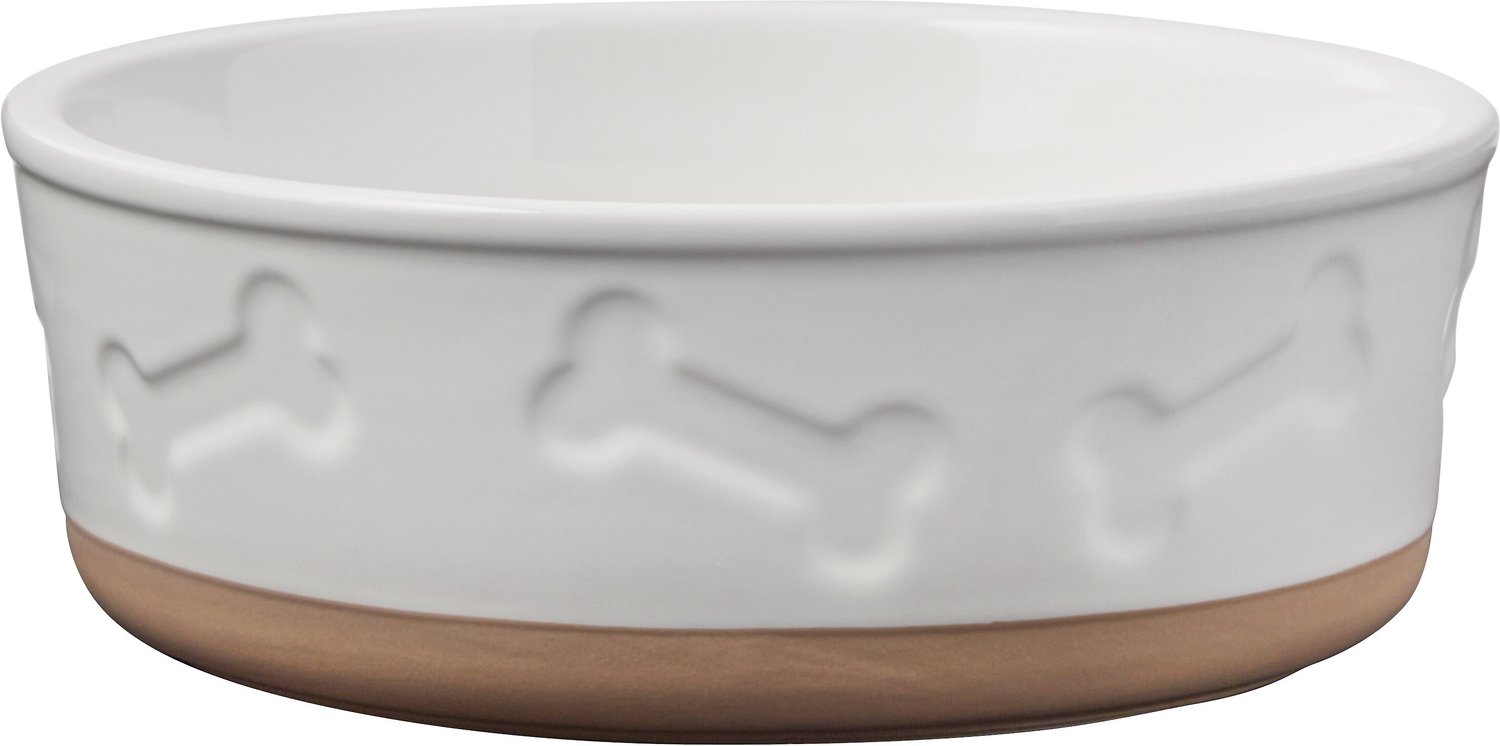 Frisco Bones Non-skid Ceramic Dog Bowl