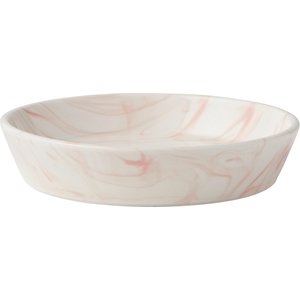 Frisco Marble Design Non-skid Ceramic Cat Bowl, 1.25 Cups