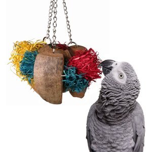 Super Bird Creations Coco Cornhusk Forager Bird Toy, Large