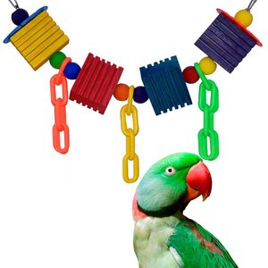 Super Bird Creations Groovy Chains Bird Toy, X-Large