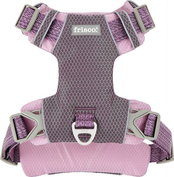 Frisco Outdoor Lightweight Ripstop Nylon Dog Harness, Shadow Purple, Large, Neck: 18 to 28-in, Girth 24 to 34-in slide 1 of 6