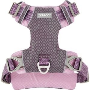 Frisco Outdoor Lightweight Ripstop Nylon Dog Harness, Shadow Purple, Large, Neck: 18 to 28-in, Girth 24 to 34-in