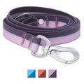 Frisco Outdoor Two Toned Waterproof Stink Proof PVC Dog Leash, Boysenberry Purple, Large - Length: 6-ft, Width: 1-in