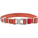 Frisco Outdoor Heathered Nylon Collar, Flamepoint Orange, Extra Small, Neck: 8-12-in, Width: 5/8th -in