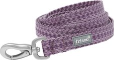 Frisco Outdoor Heathered Nylon Dog Leash, Shadow Purple, Large - Length: 6-ft, Width: 1-in