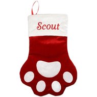 Frisco Paw Holiday Personalized Dog & Cat Stocking