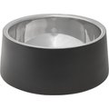 Frisco Insulated Non-Skid Stainless Steel Dog & Cat Bowl, Black, 6-Cup
